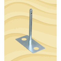 Bo-Camp Windbreak Peg with Plate 30cm (4 Pieces)