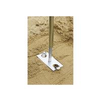 Bo-Camp Windbreak Peg with Plate 30cm (4 Pieces)