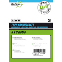 Bo-Camp Groundsheet Tarpaulin Transparent (6x3 Metres)