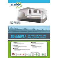 Bo-Camp Tent Carpet Bo-Carpet Anthracite (5x3 Metres)