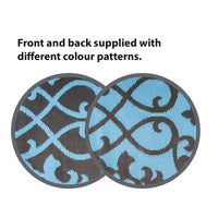 Bo-Camp Chill Mat Oriental Polypropylene Azure M