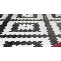 Bo-Camp Urban Collection Chill Mat Lewisham Black/White M