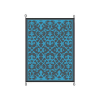Bo-Camp Chill Mat Oriental Polypropylene Azure XL