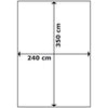 Bo-Camp Caravan Awning Travel Polyester M