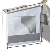 Bo-Camp Side Wall for Caravan Awning Universal (2.5 Metres)
