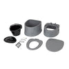 Bo-Camp Portable Toilet Dividable Compact (7 Litres)