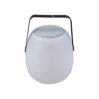 Bo-Camp Industrial Collection Table Lamp with Bluetooth Speaker
