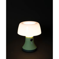 Bo-Camp Table Lamp with Cap Sirius High Power LED Green