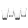Bo-Camp Lemonade Glass Polycarbonate Ribbed (350ml / 4 Pieces)