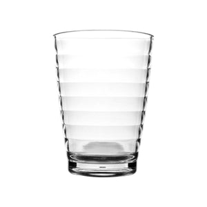 Bo-Camp Lemonade Glass Polycarbonate Ribbed (350ml / 4 Pieces)