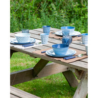 Bo-Camp Tumbler Mix & Match M (400ml / 4 Pieces / Blue)