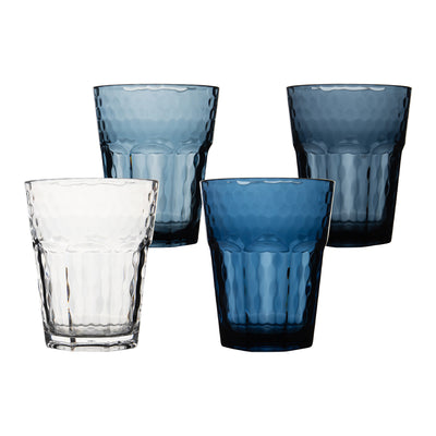 Bo-Camp Tumbler Mix & Match M (400ml / 4 Pieces / Blue)