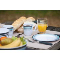 Bo-Camp Lemonade Glass Polycarbonate Ribbed (350ml)