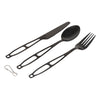 Bo-Camp Outdoor Cutlery In Cover (3 Pieces)