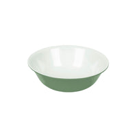Bo-Camp Tableware Two-Tone Melamine (16 Pieces / Green/White)