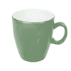Bo-Camp Tableware Two-Tone Melamine (16 Pieces / Green/White)