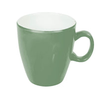 Bo-Camp Tableware Two-Tone Melamine (16 Pieces / Green/White)