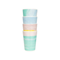 Bo-Camp Pastel Collection Cup Barfleur (4 Pieces)