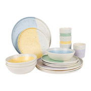 Bo-Camp Pastel Collection Tableware Annecy (16 Pieces)