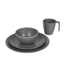Bo-Camp Tableware Stone (16 Pieces / Grey)