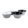 Bo-Camp Tableware Mix & Match Melamine (16 Pieces / Black/White)
