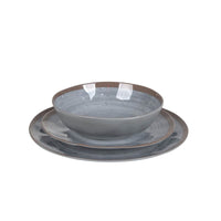 Bo-Camp Tableware Halo Melamine (12 Pieces / Grey)