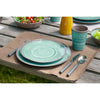 Bo-Camp Cup Halo Melamine (4 Pieces / Aqua)