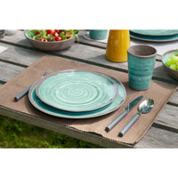 Bo-Camp Cup Halo Melamine (4 Pieces / Aqua)