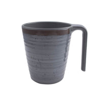 Bo-Camp Mug Halo L Melamine (4 Pieces / Grey)