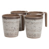 Bo-Camp Mug Halo L Melamine (4 Pieces / Beige)