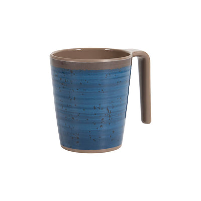 Bo-Camp Mug Halo L Melamine (4 Pieces / Blue)