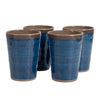 Bo-Camp Cup Halo Melamine (4 Pieces / Blue)