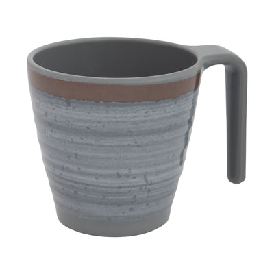 Bo-Camp Mug Halo M Melamine (4 Pieces / Grey)