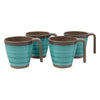 Bo-Camp Mug Halo M Melamine (4 Pieces / Aqua)