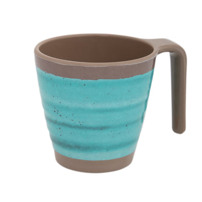 Bo-Camp Mug Halo M Melamine (4 Pieces / Aqua)