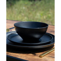 Bo-Camp Industrial Collection Tableware Orville (16 Pieces / Black)
