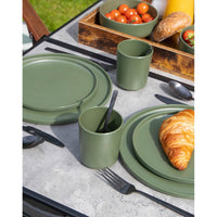 Bo-Camp Industrial Collection Tableware Patom (16 Pieces / Green)