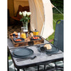 Bo-Camp Industrial Collection Breakfast Plate (4 Pieces / Anthracite)