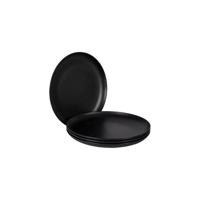 Bo-Camp Industrial Collection Dinner Plate Orville (4 Pieces / Black)