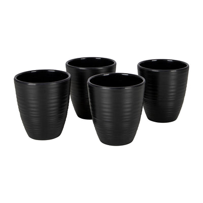 Bo-Camp Industrial Collection Mug Orville (4 Pieces / Black)