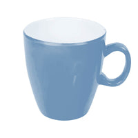 Bo-Camp Mug Two Tone Melamine (4 Pieces / Blue)