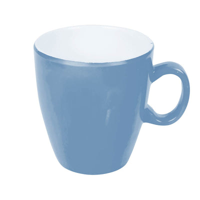 Bo-Camp Mug Two Tone Melamine (4 Pieces / Blue)