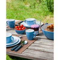 Bo-Camp Mug Two Tone Melamine (4 Pieces / Blue)