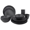Bo-Camp Urban Collection Tableware Hoxton (16 Pieces / Grey)