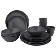 Bo-Camp Urban Collection Tableware Hoxton (16 Pieces / Grey)