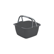 Bo-Camp Washing Bowl Square Abs (18.5 Litres / Grey)