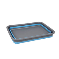 Bo-Camp Washing Bowl Foldable Silicon (7 Litres / Blue)
