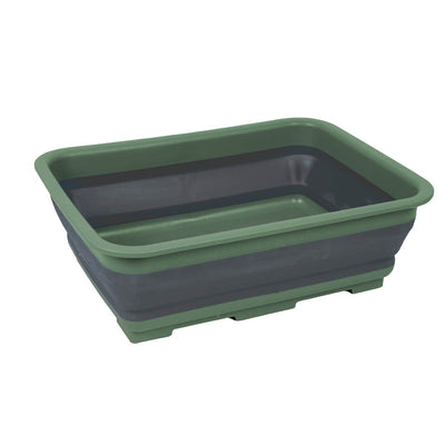 Bo-Camp Washing Bowl Foldable Silicon (7 Litres / Blue)