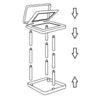 Bo-Camp Rubbish Bag Holder Ekologica