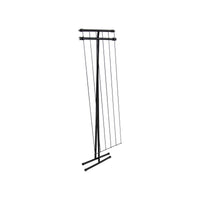 Bo-Camp Drying Rack Compact Steel Scissor Model Black (5.5 Metres)